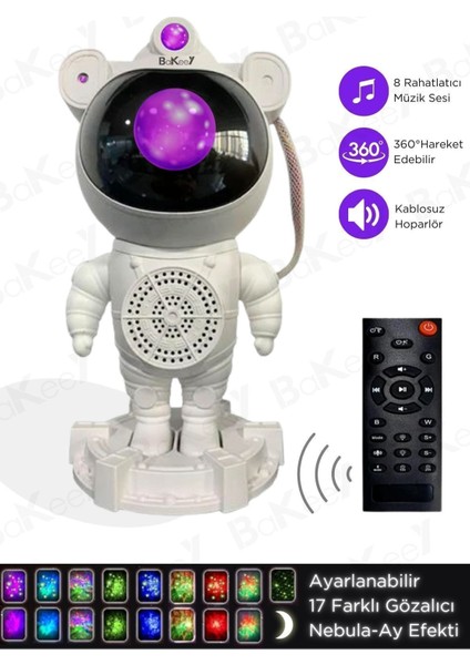 Resmi Distribütör Garantili Astronot Gece Lambası Yıldızlı Projeksiyon Cihazı Tavan Aydınlatma Masa indirimleri
