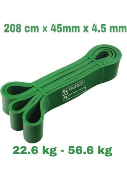 Tekno Trust Yeşil Direnç Lastiği Direnç Bandı ve Egzersiz Bandı Yeşil Heavy Sert 200 cm Direnç Lastiği Sert fiyatları