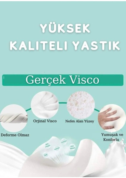 650 + gr Ortopedik Visko Boyun Yastık,boyun Fıtık Yastık ,boyun Düzleşme Yastık,ortapedik Visko Xl fırsatları