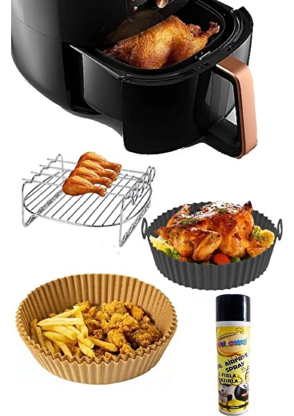 Yağ Airfryer Yağ Air Fryer Yağı Airfryer Için Fritöz Yağı 300 ml Tüm Airfyer Ler Için Uygundur 2 Yı