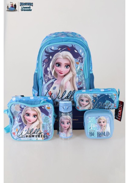 Elsa Dekomus Lisanslı Elsa Frozen Okul Çantası