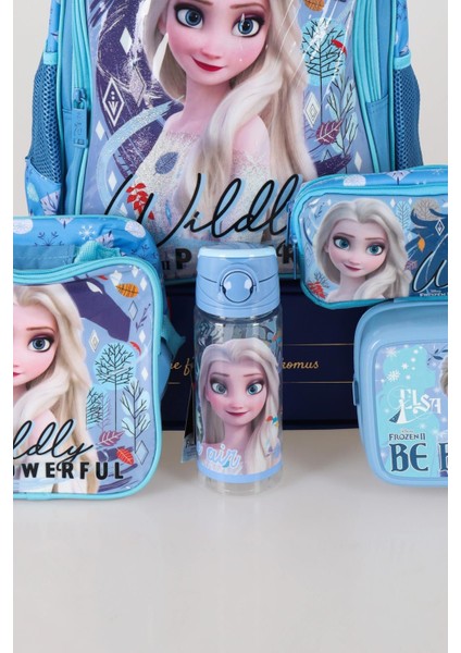 Elsa Dekomus Lisanslı Elsa Frozen Okul Çantası modelleri
