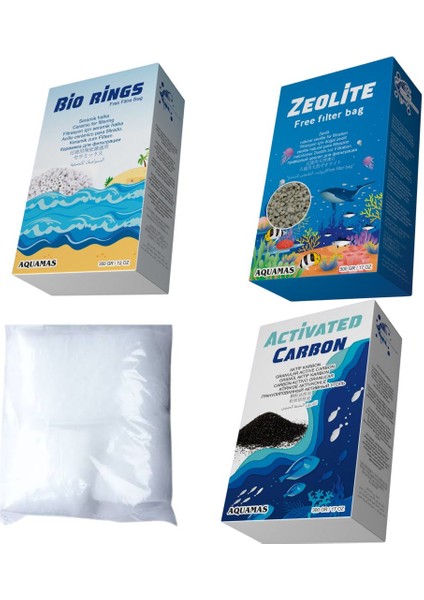 Akvaryum Dış Filtre ve Sump Malzeme Bakım Seti