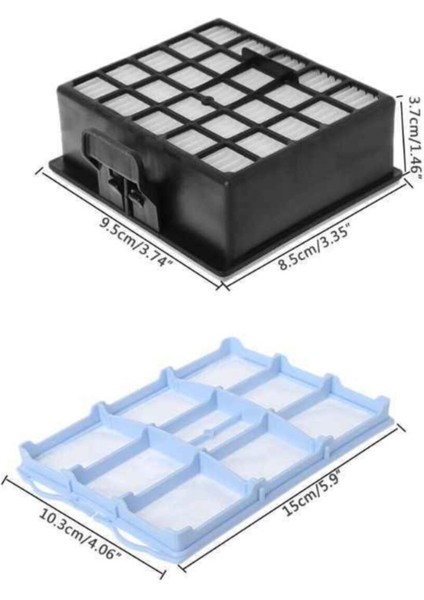 Tekno Trust Mavi Vs 6 Pt 24XXL Hepa Filtre Seti