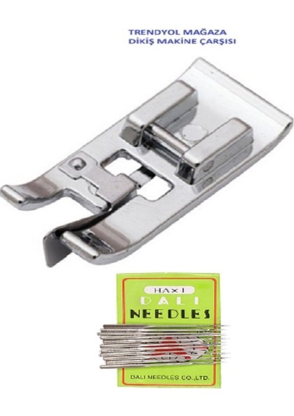 Tekno Trust Metal Dikiş Makine Çarşısı -Singer Zetina Jnme Dikiş Makine Altı Parça Ayak Seti-Dali 14 No 10 Adet