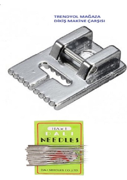 Tekno Trust Metal Dikiş Makine Çarşısı -Singer Zetina Jnme Dikiş Makine Altı Parça Ayak Seti-Dali 14 No 10 Adet