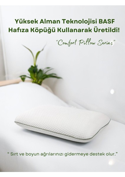 Tekno Trust 650 + gr Comfort Visco Boyun Destekli Antiyel Ortopedik Yastıkk Visko Beyaz Antiy modelleri