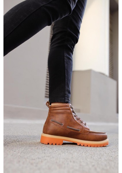 Yüksek Taban Ayakkabı B-020 Taba fırsatları