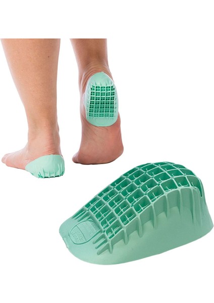 Silikon Heel Cups Topukluk 1 Çift (80 kg Üstü Kullanım) Taban Desteği 40-46