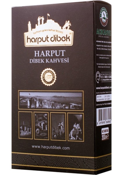 Harput Dibek Dibek Kahvesi 200 gr + Türk Kahvesi 100 gr