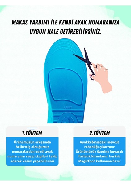 Magic Foot Memory Foam Workenergy Iş Tabanlığı -Uzun Süreler Ayakta Çalışanlar Için -High Memory Foam - Ortope