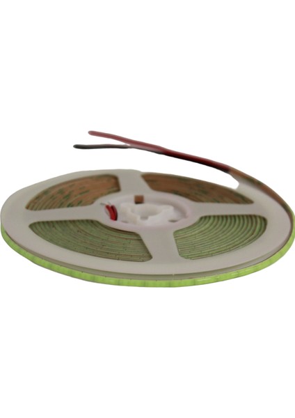 12 Volt 3mm 400 Ledli Ince Esnek Cob Şerit LED Turkuaz IP20 5 Metre fiyatları