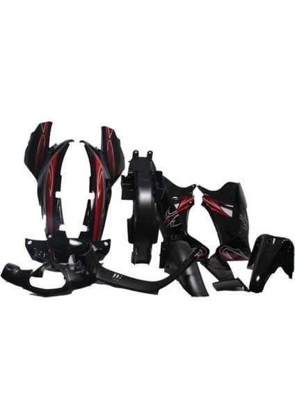 Mondial 100 Sfc Snappy Siyah Kaporta Set