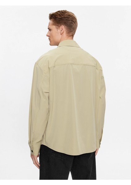 Calvin Klein Premium Essentials Zip Overshirt Gömlek