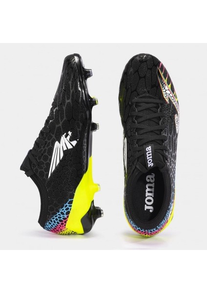 Gol 2401 Black Lemon Fluor Fırm Ground Erkek Siyah - Floresan - Sarı Krampon GOLW2401FG
