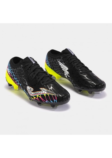 Gol 2401 Black Lemon Fluor Fırm Ground Erkek Siyah - Floresan - Sarı Krampon GOLW2401FG