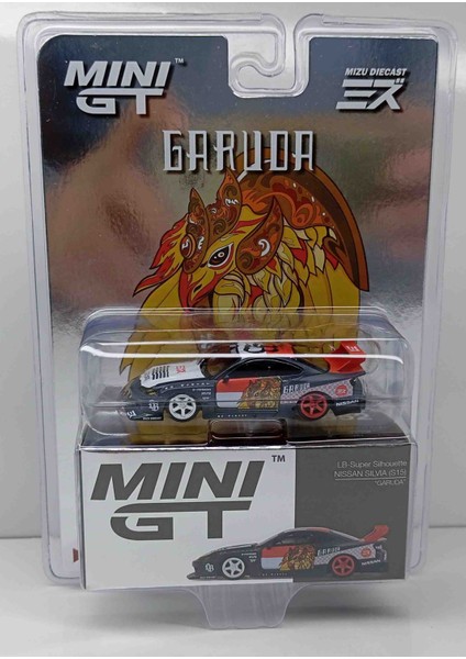 Mizu-Minigt 1:64 Lb Super Silhouette Nissan Silvia (S15) Garuda fırsatları