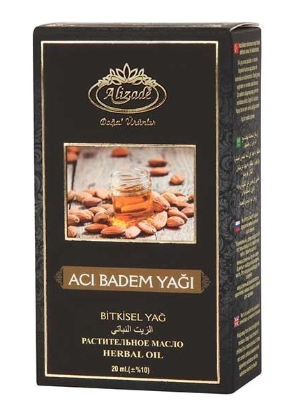 Saf Acı Badem  Yağı (20 Cc)