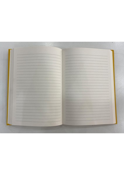 Mavi Mozaik Kalın Kapak Çizgili Defter