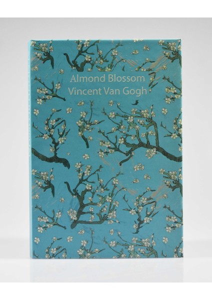 Van Gogh Almond Blossom Kalın Kapak Çizgili Defter