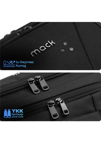 MCE-1203 15.6" Offıce Pro-2 Eco Notebook Sırt Çantası Siyah