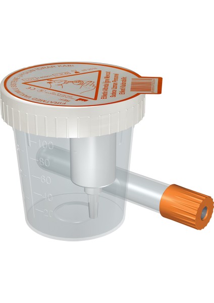 Entegre Sistem Non-Steril Idrar Kabı 100ML
