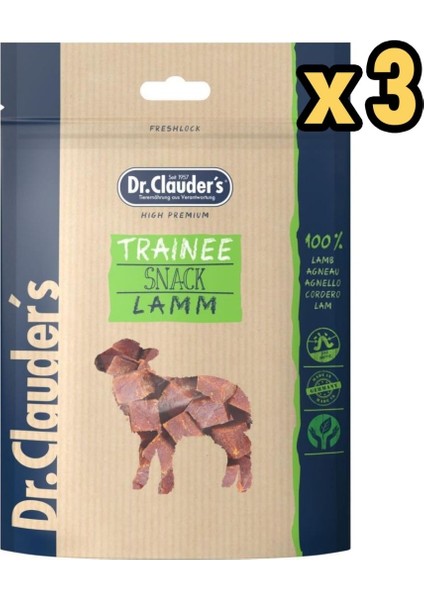 Dr. Clauders Ördekli Kuzulu Küp Köpek Ödülü 80 gr x 3 Adet