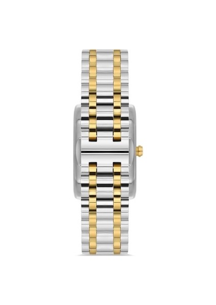 Quartz Çelik Altın/gri Yeşil Kadran 22 mm Kadın Kol Saati fırsatları