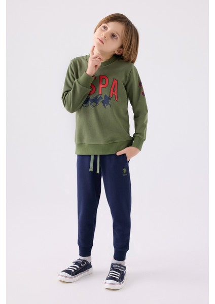 U.S. Polo Assn. 1908 Erkek Çocuk Pijama Takımı