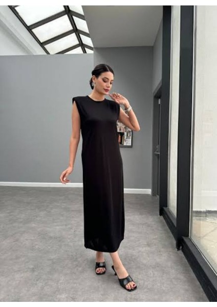 Likralı Ottoman Kumaş T Kol Elbise modelleri