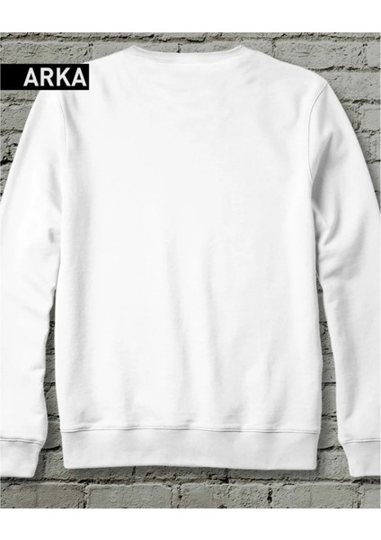 Sonsuza Dek - Özel Tasarım Siyah Sweatshirt / Siyah modelleri