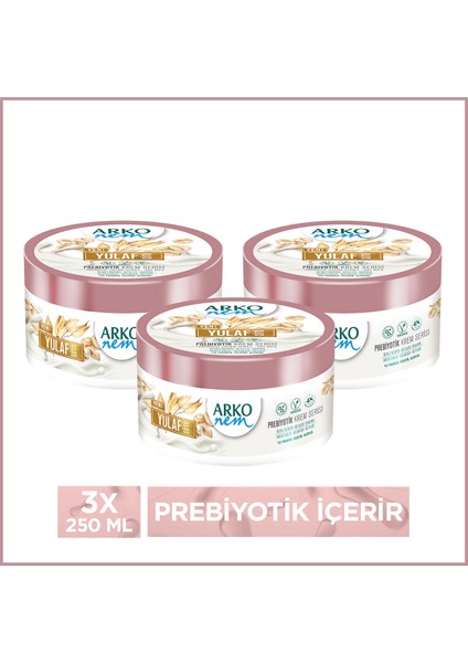 Nem Krem Prebiyotik Yulaf Sütü 3X250ML