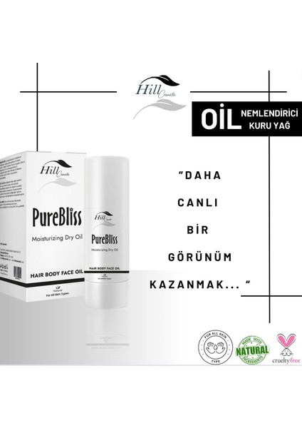 Purebliss Nemlendirici Saç ve Vücut Kuru Yağ