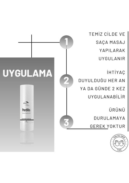 Purebliss Nemlendirici Saç ve Vücut Kuru Yağ modelleri
