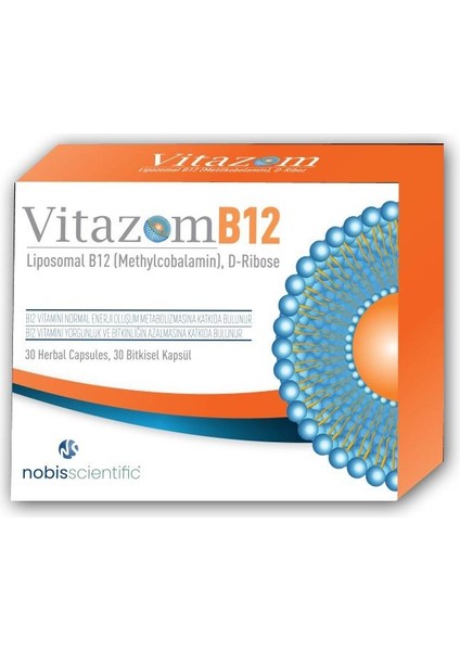 Lipozomal B12 30 Kapsül