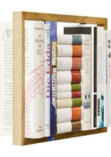Hayalet Elit Kitaplık, Konsept, Duvar Rafı, Kitap Düzenleyici, Kitap Tutucu 28x60 modelleri