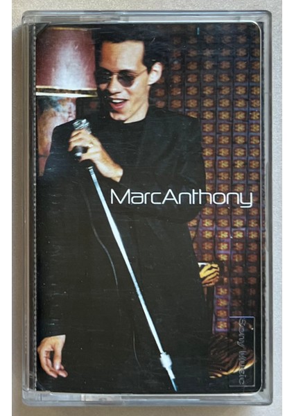 Marc Anthony See Inlay Card For Details Kaset (Orjnal Dönem Baskı Kaset)