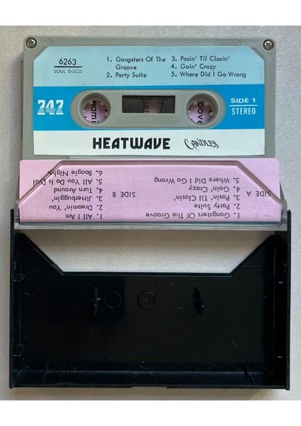 Heatwave Candles Kaset (Dönem 747 Suudi Arabistan Baskı Kaset)