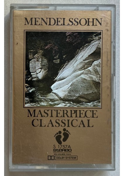 Mendelssohn Masterpiece Classical Kaset (Dönem Foot Print Stüdyo Baskı Kaset)