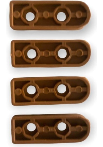 Masa Köşe Plastiği Ayak Bağlantı Aparatı 4lü Paket