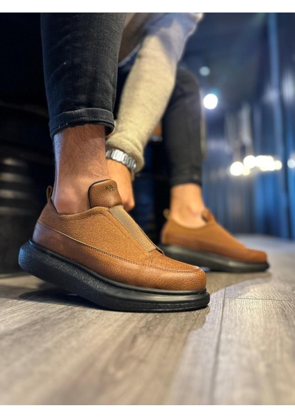 Sneakers Ayakkabı 911 Taba (Siyah Taban)