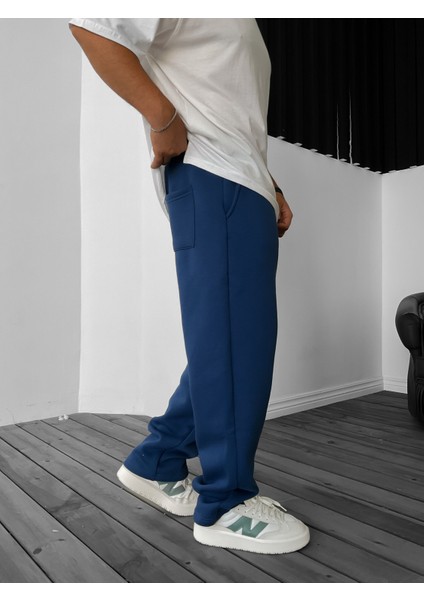 Lacivert Basic Boru Paça Eşofman Jj-83 fırsatları