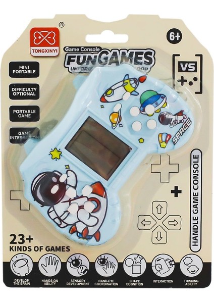 0419 Nostaljik Tetris Oyun Konsolu -Başeltoys