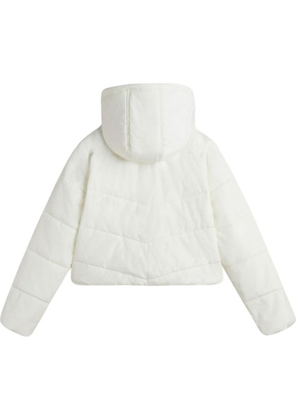 Mte Foundry Crop Puff Hood Kadın Bej Mont fiyatları