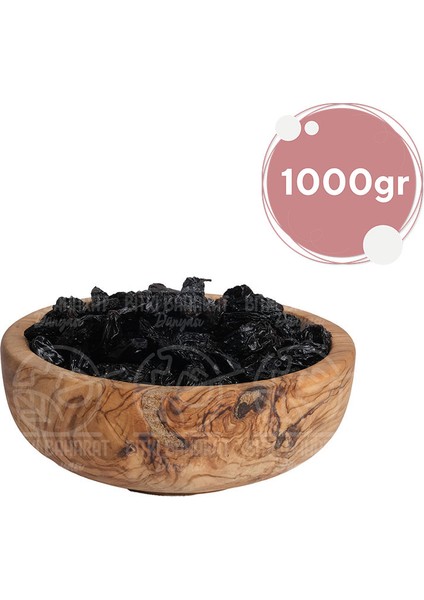 Çekirdekli Siyah Erik Kurusu 1000 gr
