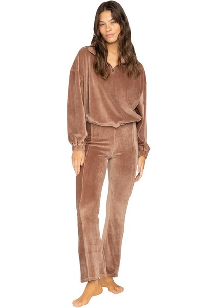 Coffee Tıme Cord Kadın Sweatshirt modelleri