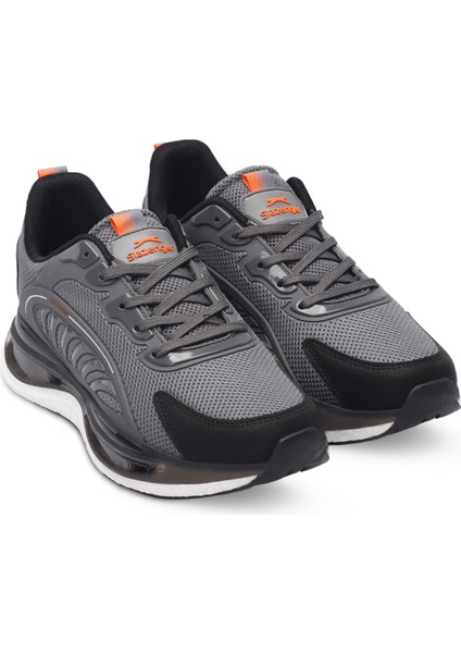 ZEUS Erkek Sneaker Koşu & Yürüyüş Ayakkabısı Koyu Gri / Turuncu