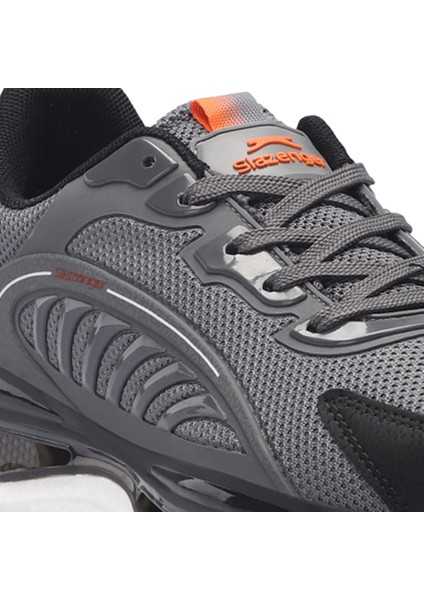 ZEUS Erkek Sneaker Koşu & Yürüyüş Ayakkabısı Koyu Gri / Turuncu