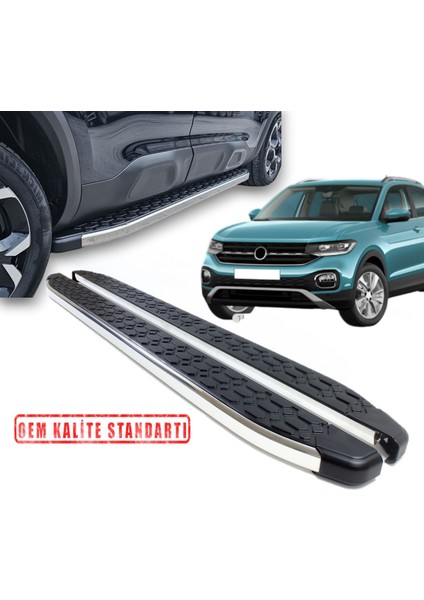 T-Cross 2019 – 2025 Araca Özel Blackline Yan Basamak fiyatları