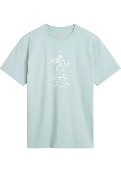 Crazy Eddy Ss Erkek Gri T-Shirt